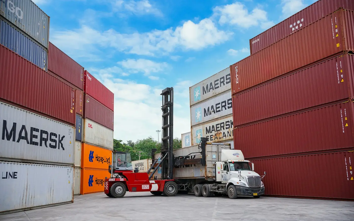 Site internet pour transport et logistique
